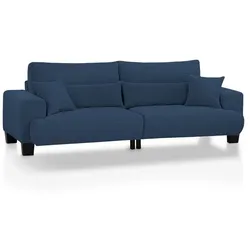 Exxpo by Gala Bigsofa Big Ayo Cord Blau Navy