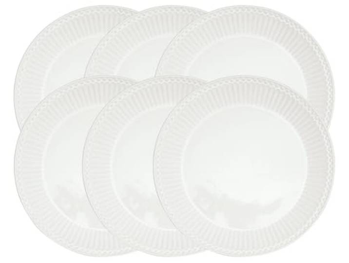 GreenGate Alice Frühstücksteller White 23cm Set6