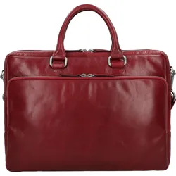 Leonhard Heyden Aktentasche Cambridge 5261 RV-Aktenmappe 2 Fächer (16"), Notebooktasche, Rot