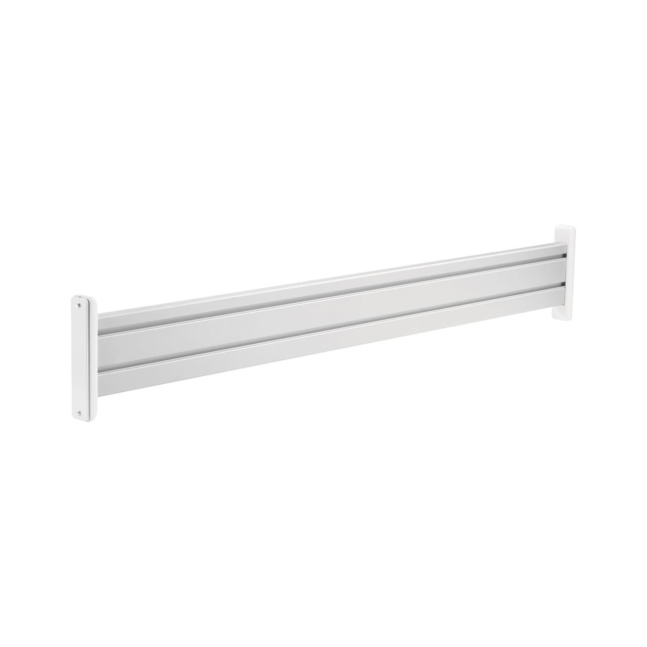 InLine Slatwall Panel Aluminium, für Tischhalterung, 1m