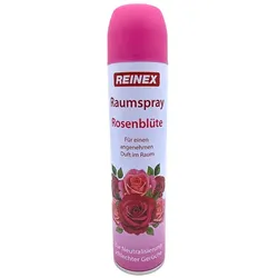 Lufterfrischer Reinex Duftspray Rosenblüte 300 ml angenehmer wohlriechender Duft, neutralisiert Gerüche