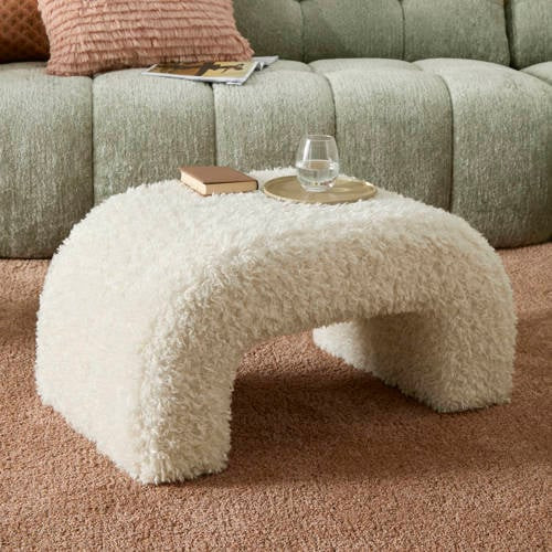 NOUS Living voetenbank Cannes met stoffen bekleding