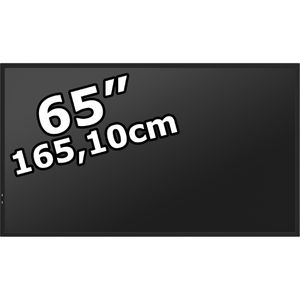 Hisense Digital-Signage 65DM66D, 65 Zoll, 4K UHD 3840 x 2160 Pixel, 500 cd/m², 24/7 Betriebszeit