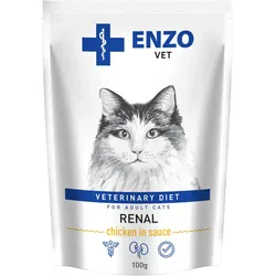 ENZO VET Renal mit Huhn in Sauce für Katzen 100g
