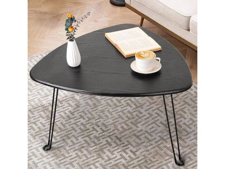 TABLE BASSE-ZENATERRA-Table basse centrale moderne milieu de siècle pour salon bureau et extérieur
