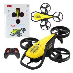 Lean Toys Mini-RC-Drohne Syma X36 Vier-Achsen-Akrobatik Gelb (65615774)