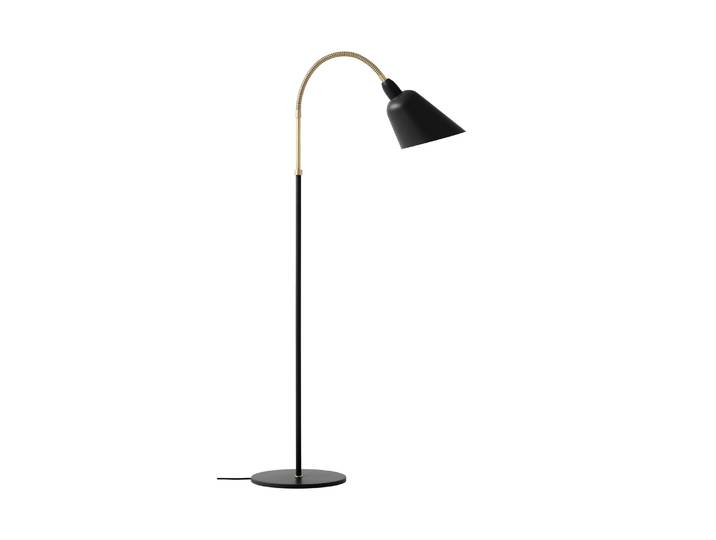 &tradition - Liseuse orientable Bellevue - Noir - Laiton - Designer Arne Jacobsen