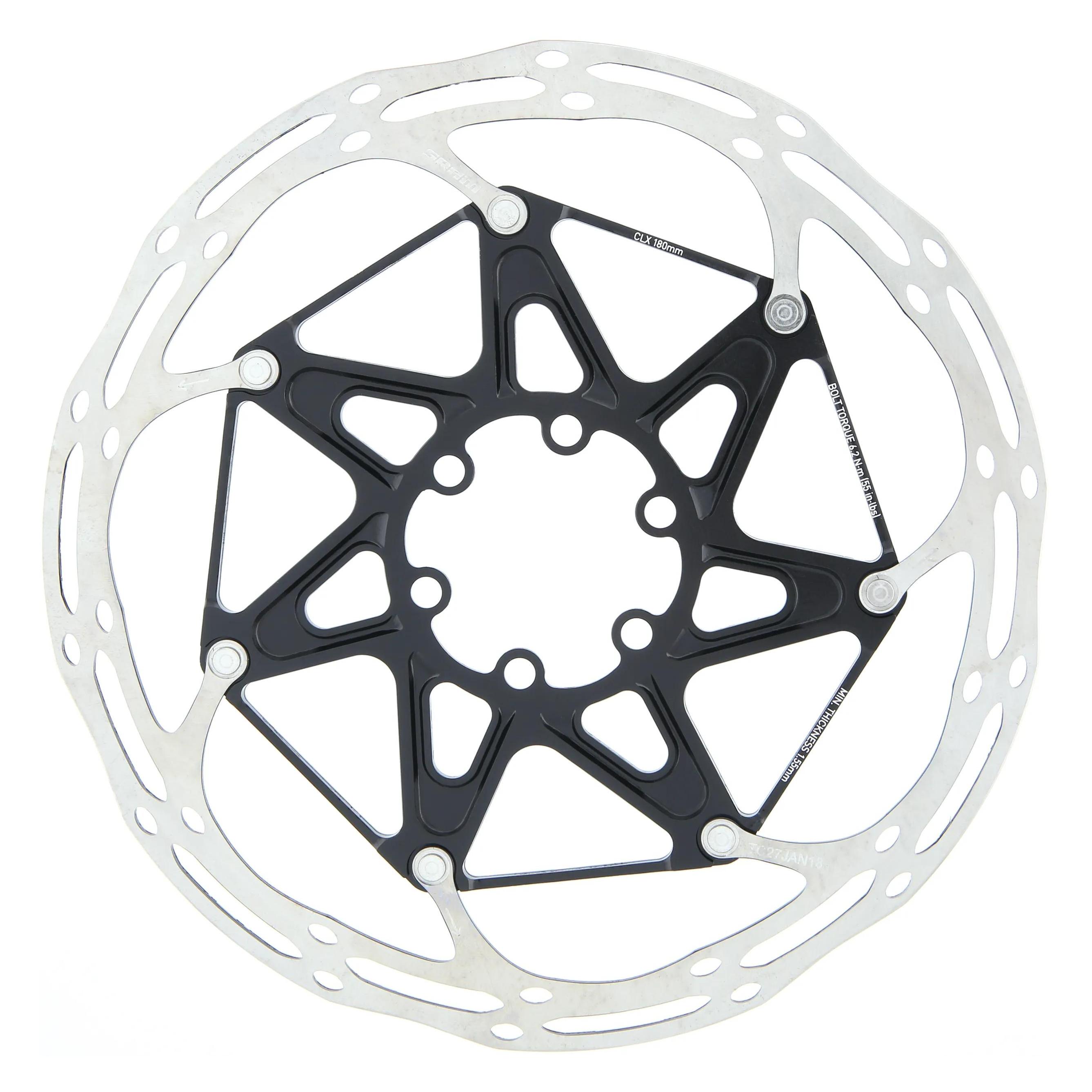 Sram Centerline X Bremsscheibe rounded 6-Loch (180 mm) (B07CWWTHKD)
