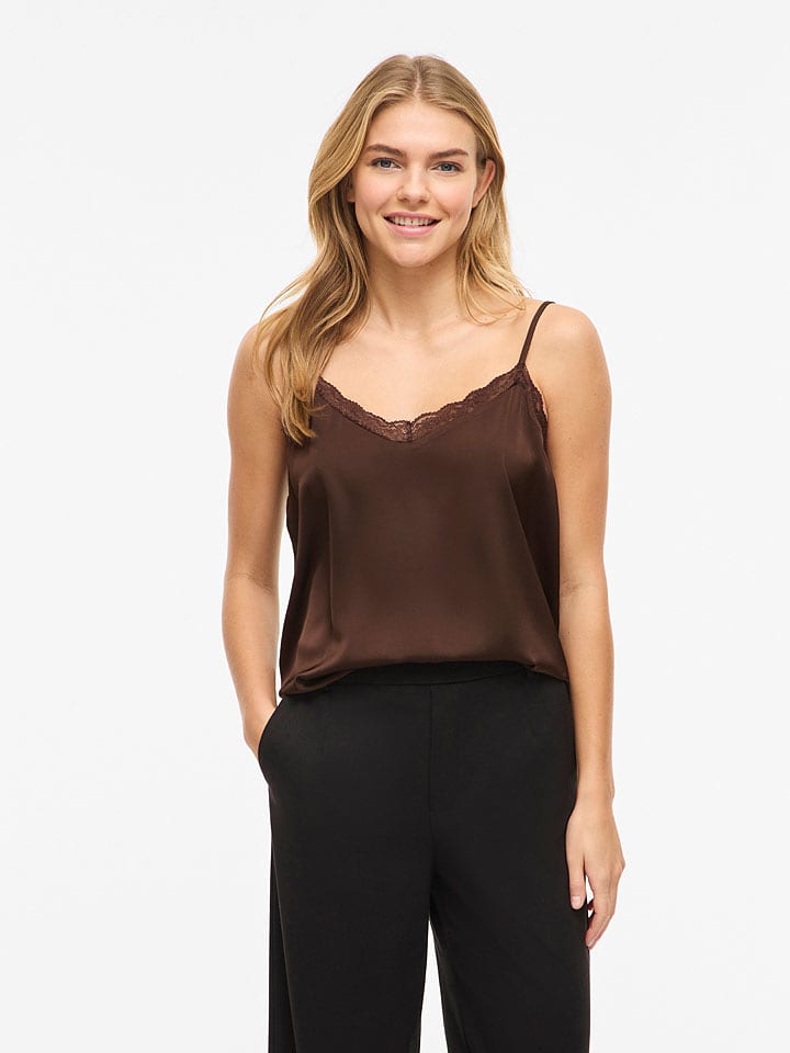 Vila Bluse "Vienna Ravenna" in Braun - 44