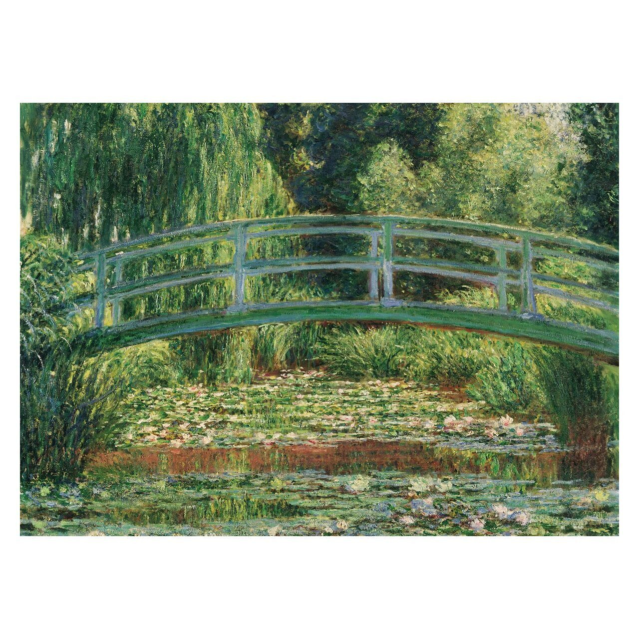 Puzzel De Japanse Brug van Claude Monet - 1000 stukjes - Sonstige Verlage