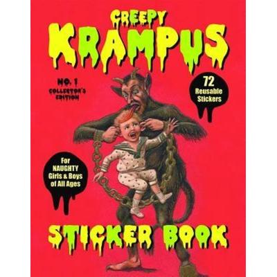 Creepy Krampus Sticker Book, Taschenbuch von Monte Beauchamp, Last Gasp, 978-0-86719-791-4