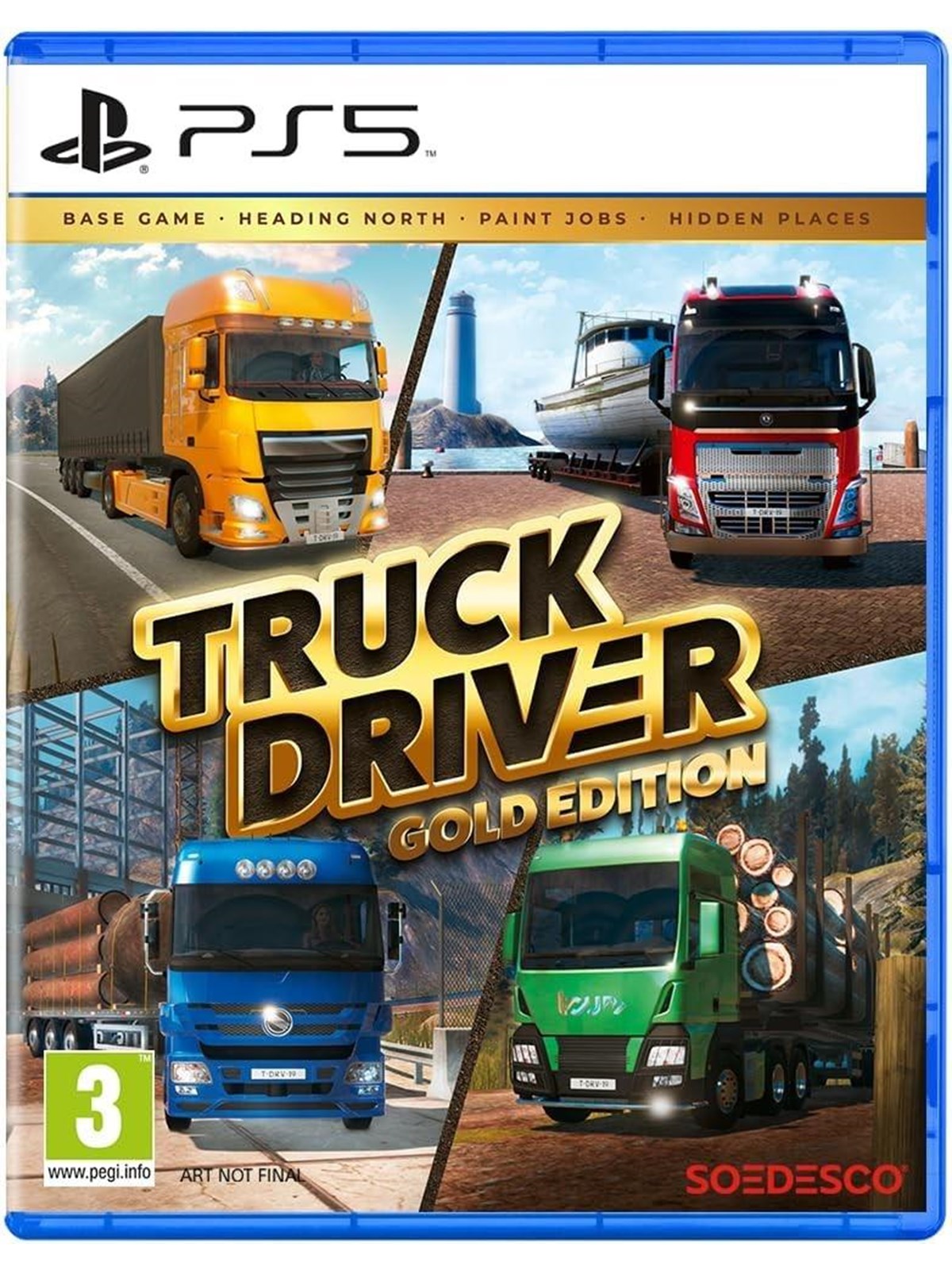 Truck Driver (Gold Edition) - Sony PlayStation 5 - Simulator - PEGI 3
