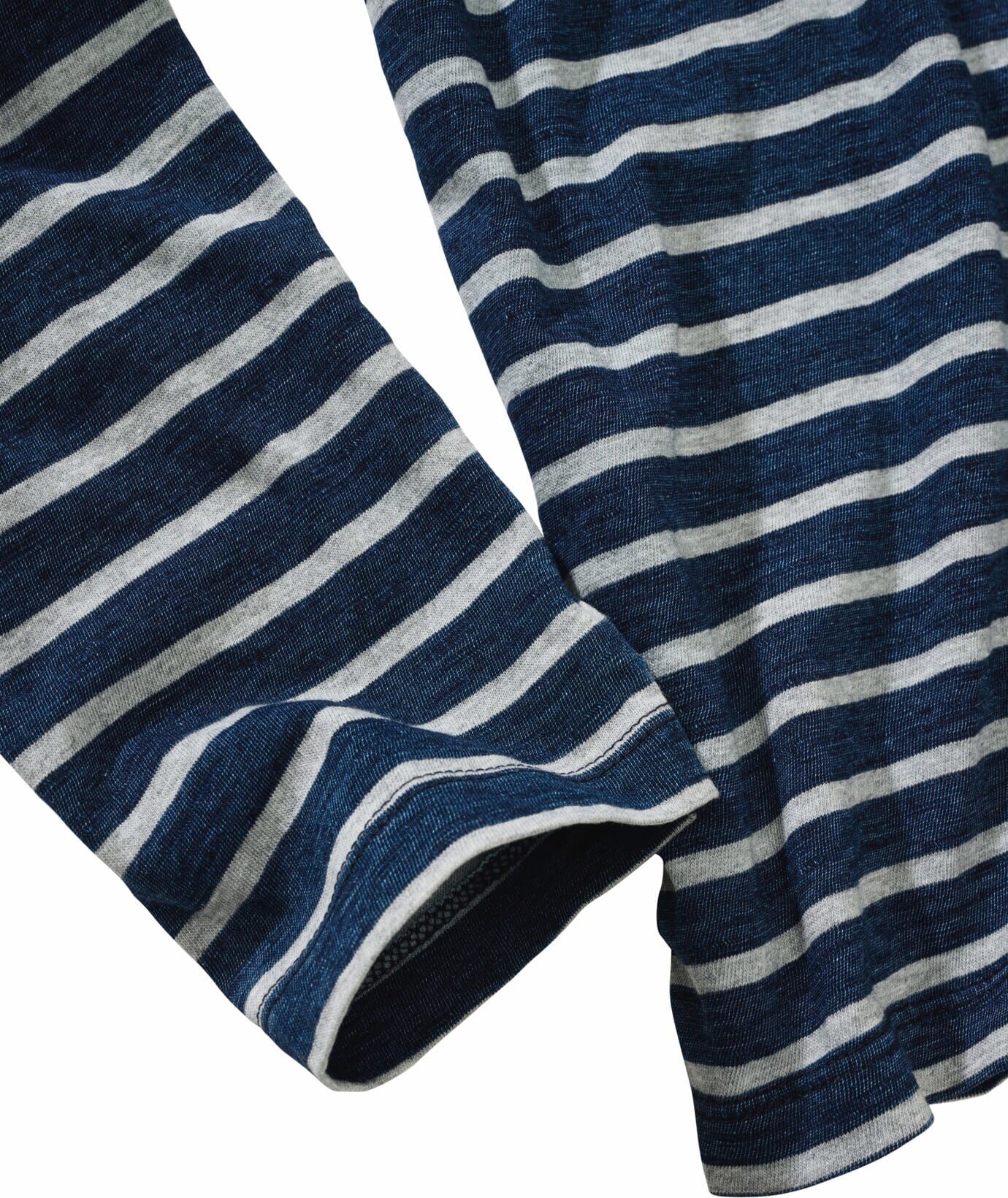 Mey & Edlich Indigolover-Longsleeve Blau 56