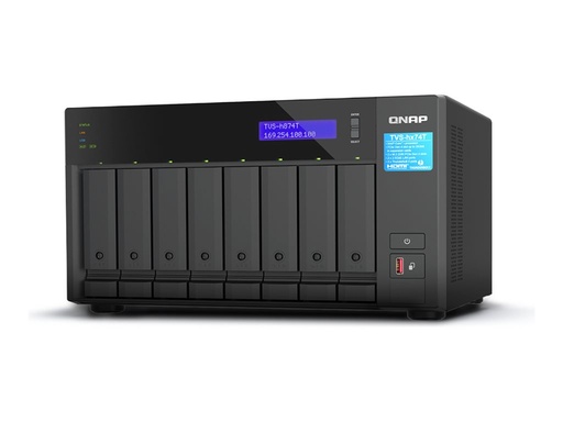 QNAP TVS-h874T - NAS-Server - 8 Schächte - SATA (TVS-H874T-I9-64G)