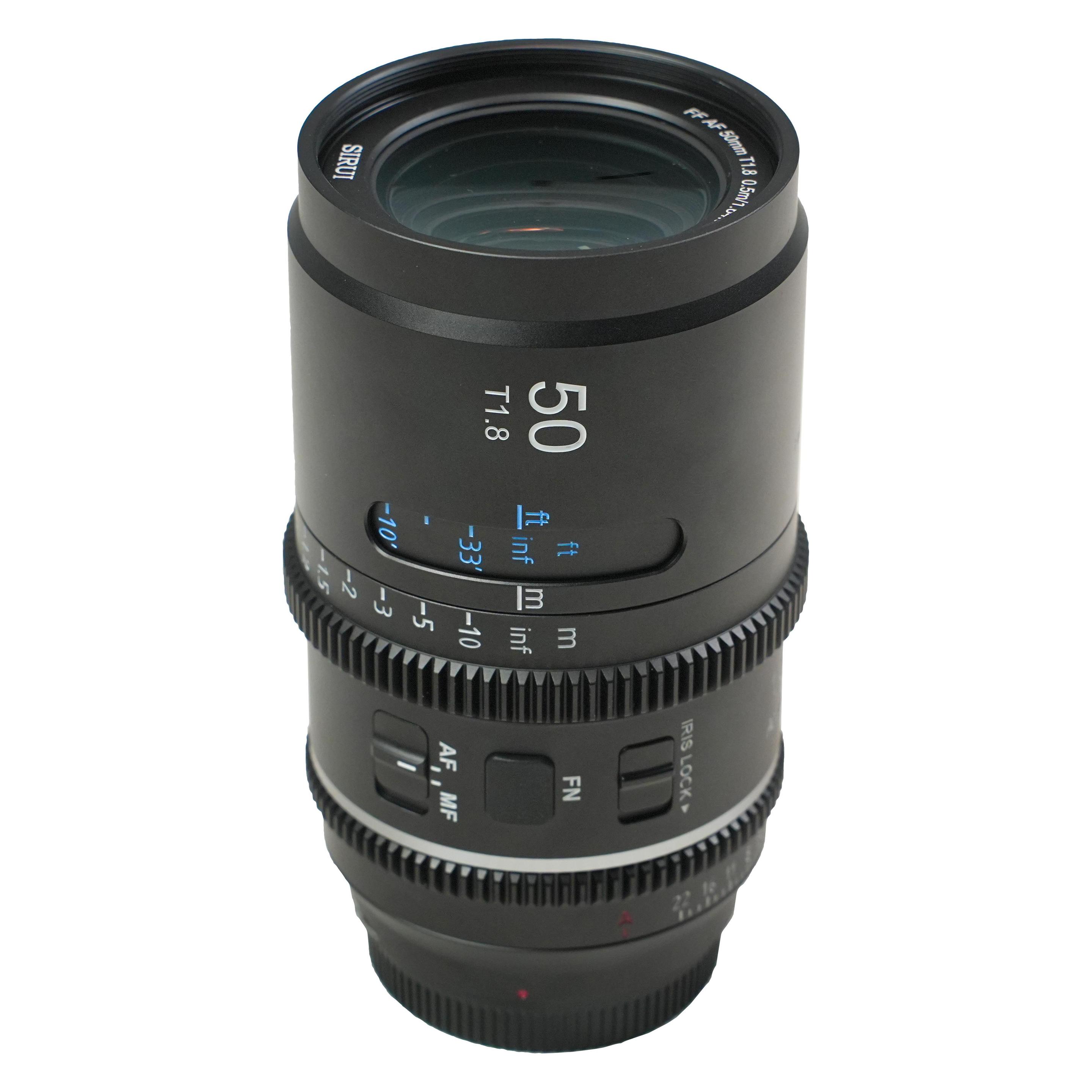 Sirui Astra Series 50mm T1.8 1.33X Cine Lens (L Mount Blue Flare) (L-Mount, Vollformat) (AST-50-LB)