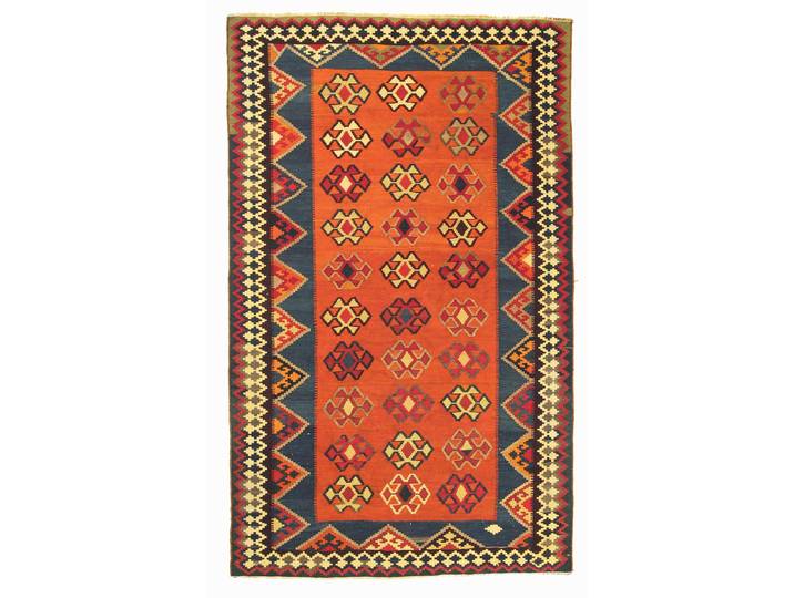 Kelim Fars Teppich 137x228 Handgewebt Orientteppich Perserteppich Wolle