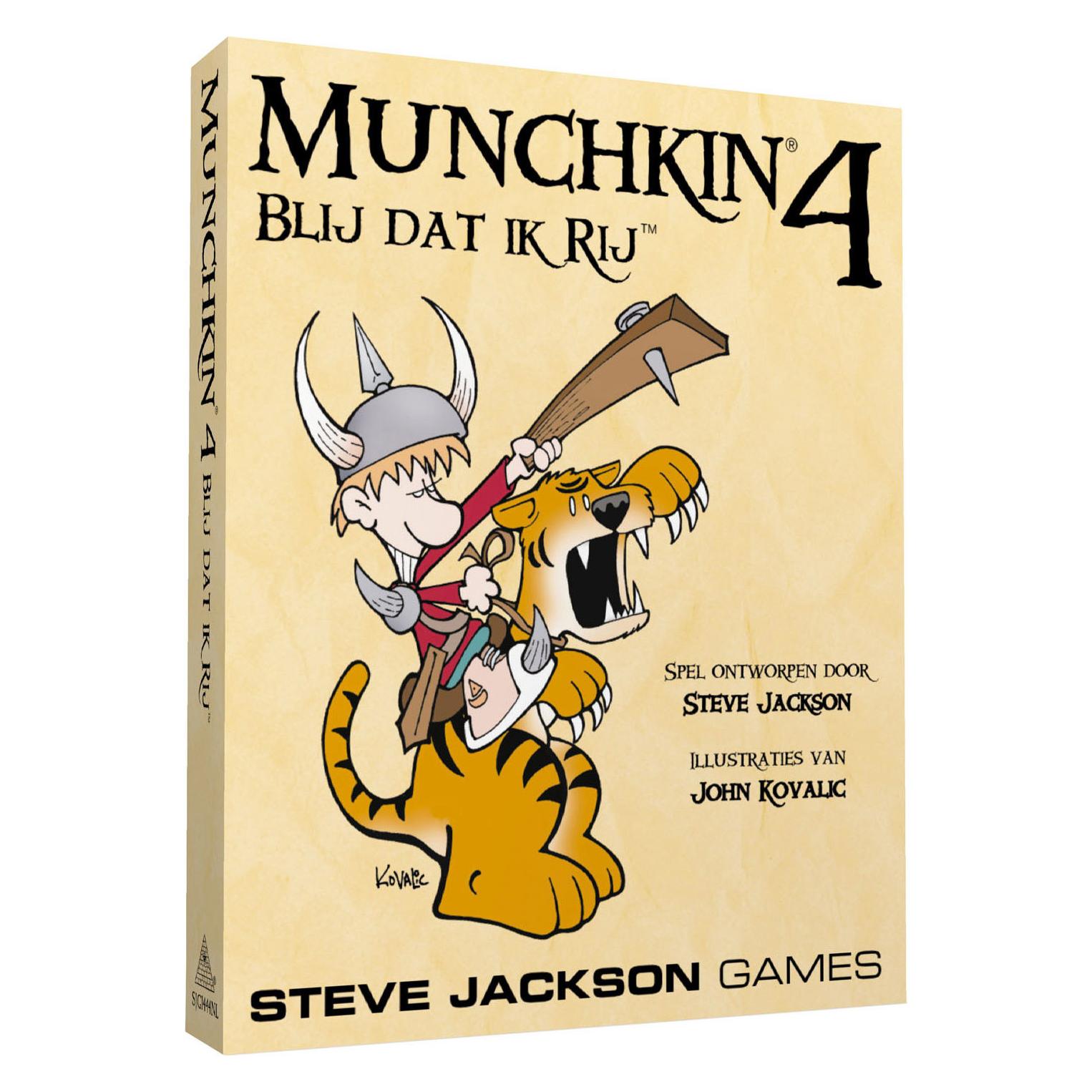 Asmodée Munchkin 4 - Ich bin froh (Niederländisch, 3 - 6 Spieler) (19825129)