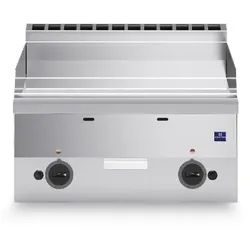 Mastro Cook&Snack Gas-Grillplatte, Tischmodell, glatt, 600 x 600 x 300 mm