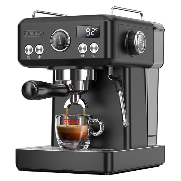 HiBREW H10A piston espresso machine with temperature control (black) (H10A-black)