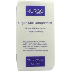 Urgo Mullkompr 7.5x7.5cm 100 ST
