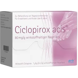 Ciclopirox acis 80 mg/g