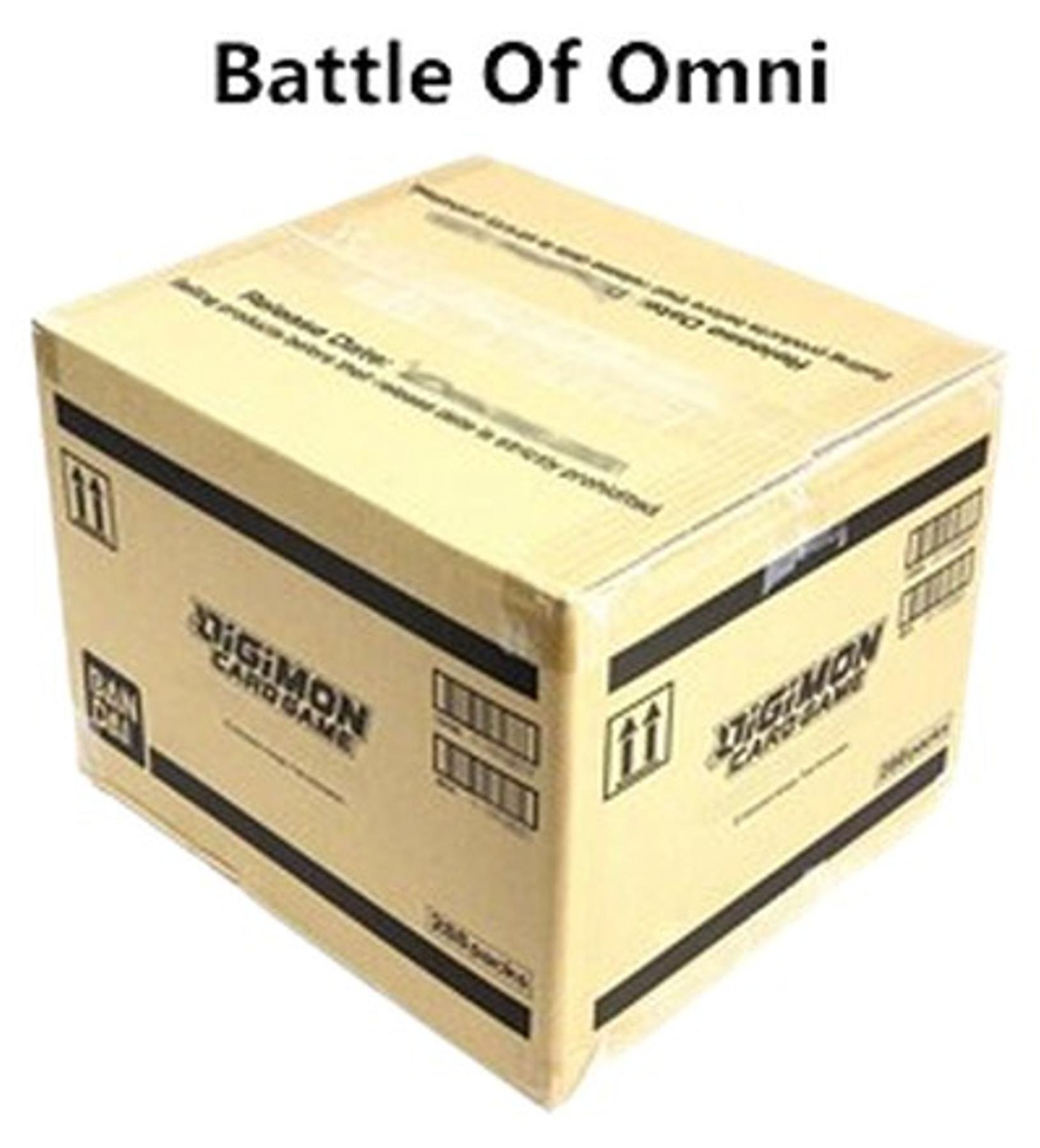 Bandai Digimon Trading Card Game Sammelkarten-Set: Battle Of Omni Case