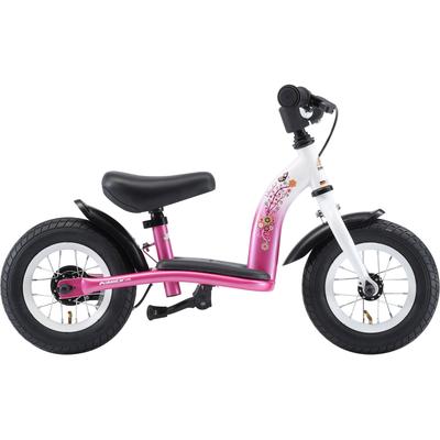 Laufrad BIKESTAR "BIKESTAR Kinderlaufrad Classic ab 2 Jahre mit Bremse", pink (pink, weiß), Laufräder, KinderL:80cm, L:80cm