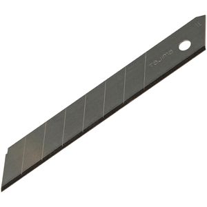 Tajima Cuttermesser-Klingen CB50C, Abbrechklinge, 18mm aus Stahl, 10 Stück