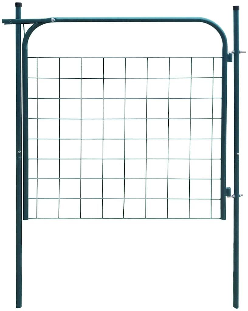vidaXL Portail de jardin 100x100 cm Vert