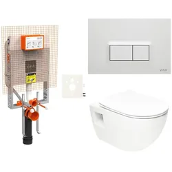 SAT Project Wand-WC Set für Einmauerung SIKOVZSATPRO51600