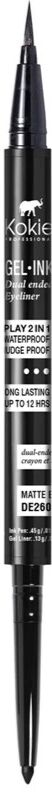 Kokie Gel-Ink Dual Ended Liner Black