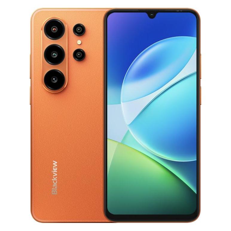 Blackview Smartphone Mobile Smartphone WAVE 10C 4+ 12GB/128GB Sunset Orange (128 GB, Sunset Orange, 6.88", 4G) (70247534)