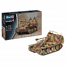 Revell - Sonderkraftfahrzeug 138 Marder III Ausführung M - 1:72 - 138 Teile 305073