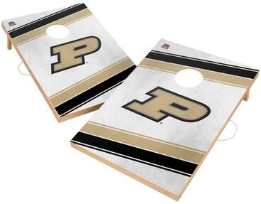 Skip's Garage Purdue University Boilermakers 2x4 Tailgate Cornhole Boards