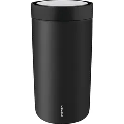 To-Go Click Thermobecher 200 ml, Gedämpftes Schwarz, doppelwandiger Edelstahl