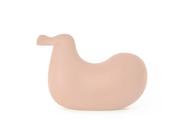 MAGIS chaise à bascule pour enfants DODO (Rose - Polyéthylène)