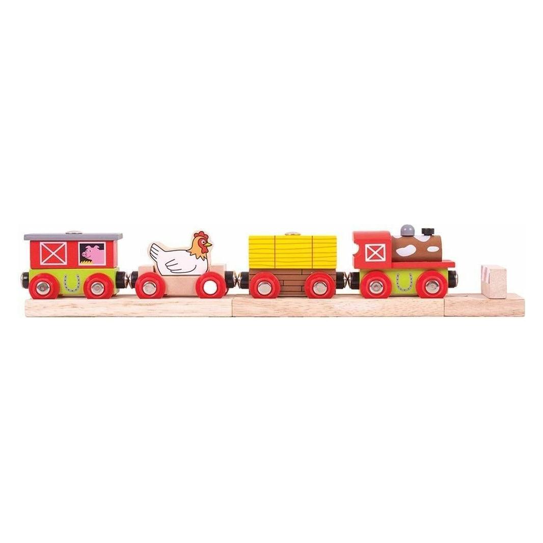 Bigjigs Bauernhof Zug (BJT466)