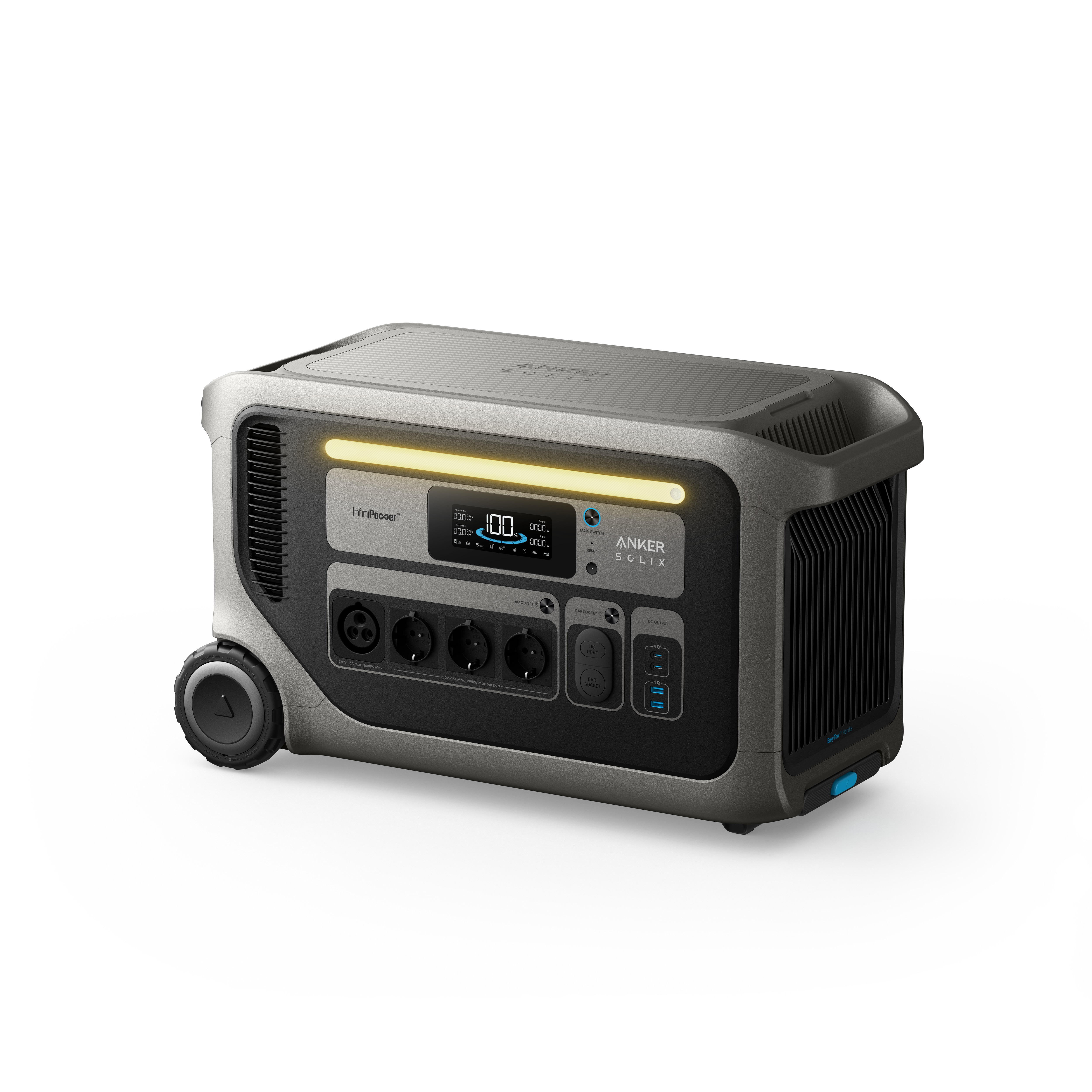 Anker SOLIX F3000 portable Powerstation 3072Wh (0% MwSt. gem. § 12 Abs. 3 UStG) A1782311
