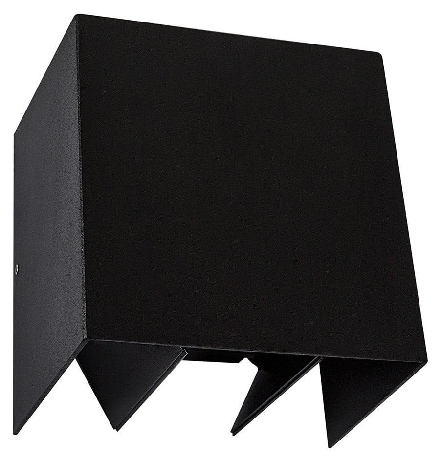 KS Verlichting Wandspot Channel II verstelbaar - Zwart - Aluminium