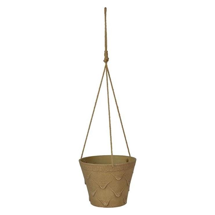 Domoletti Flowerpot D-12CD25, spw, Ø 25 cm, brown (25 x 19 cm) (D-12CD25 beige)