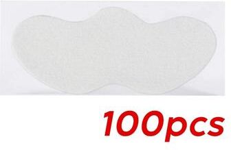 Uplifted Finds Black Pig Nose Stick Bamboo Charcoal Blackhead Remover Pore Cleaning Acne Treatment Strip white 100 Pcs 10 Bag