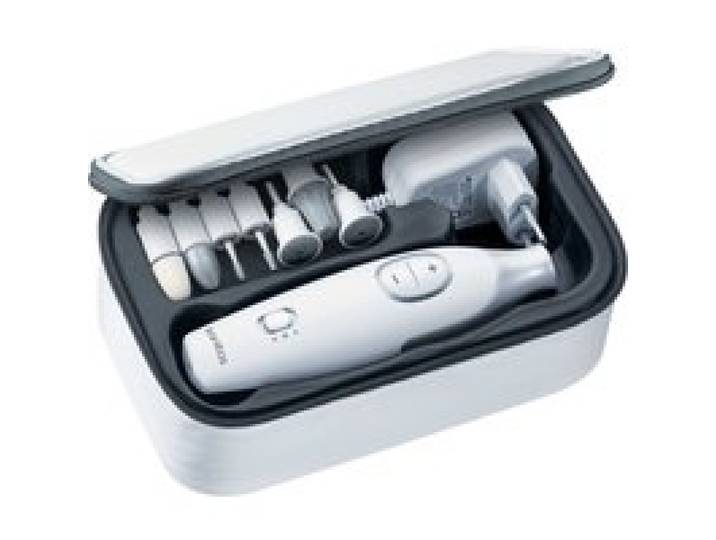 SANITAS Set manucure/pédicure, 7 embouts