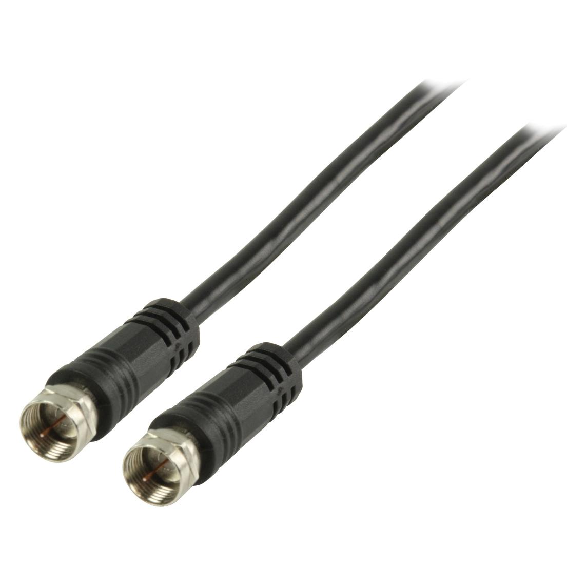 Valueline Anténní kabel F(M) - F(M) 20 m černá / Anténní kabel (Antennenkabel) (VLSP41000B200)