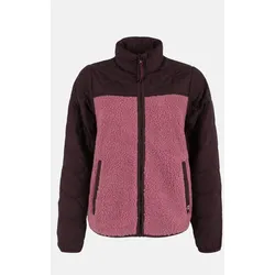 Danefae Danehazel Übergangsjacke Rose Bordeaux Rot Fleecejacke Stepp