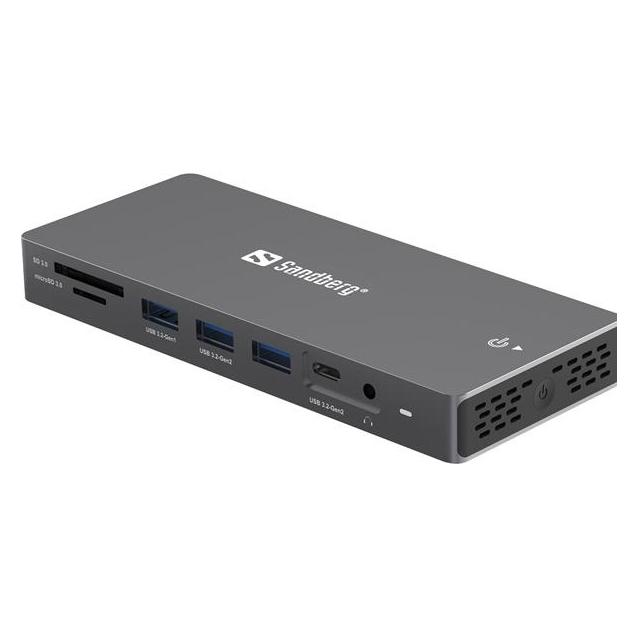 Sandberg Docking Station Pro (USB-C, 11 Ports) (136-61)
