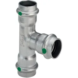 Viega, Rohrverbindungstechnik, Sanpress Inox T-Stück 35 x 35 x 35 Edelstahl Pressfitting (T-Verbindung)