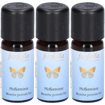 Farfalla Pfefferminze Äth/Öl Bio Grand Cru 10 ml x3 3x10 Ätherisches Öl