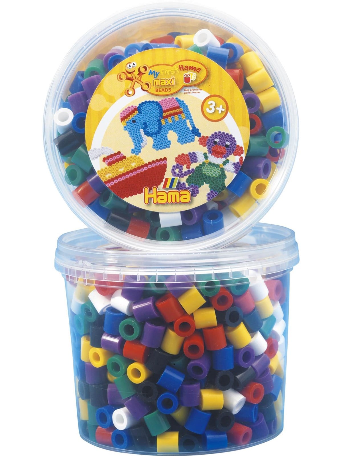 Hama Beads Maxi in tub 600 pcs