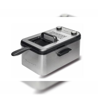 Brandt FRI4200 Fritteuse, Silber, 0,9Liter