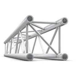 Milos Pro-30 Square F Truss - Straight QTF4000 - 4000 mm - silver